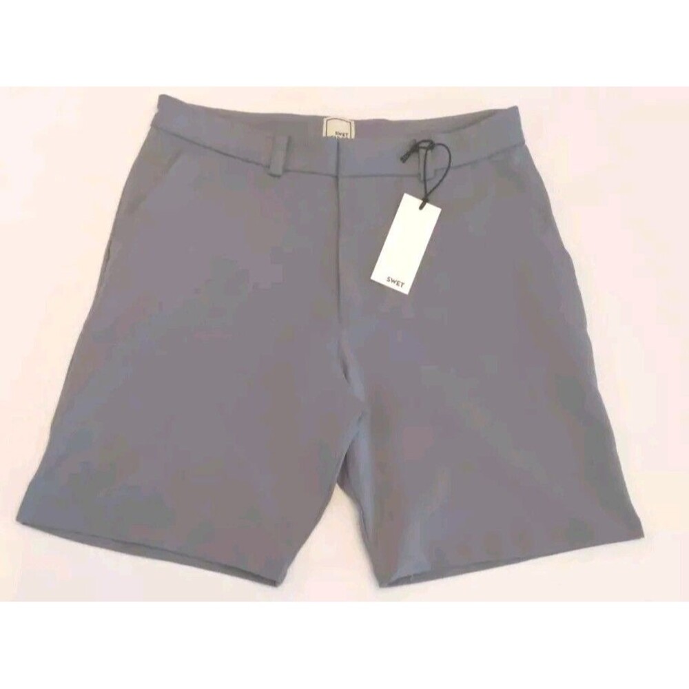Swet Tailor Men's Athletic French Gray The EveryDay Chino Shorts NWT Size 30